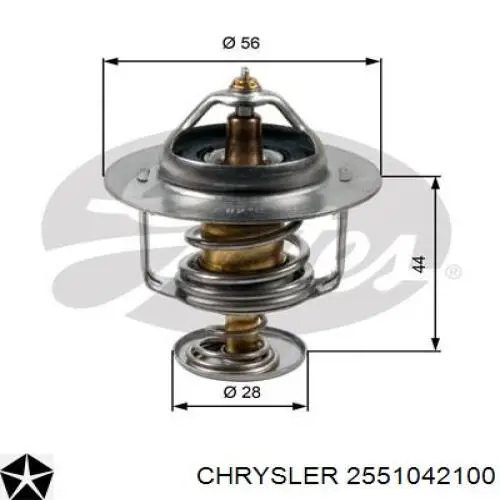 Термостат 2551042100 Chrysler