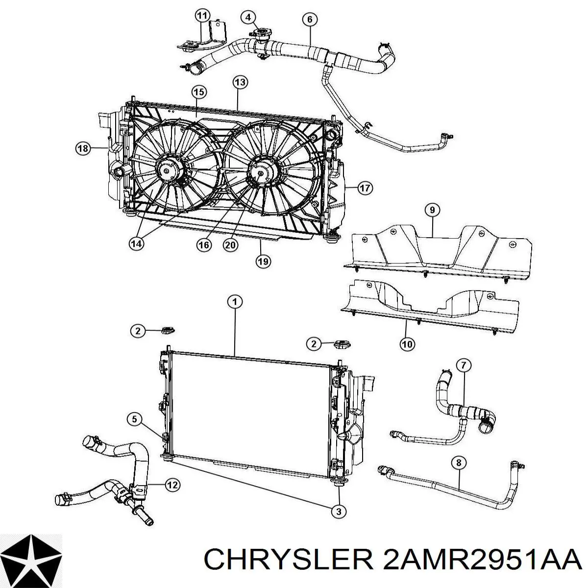 2AMR2951AA Chrysler 