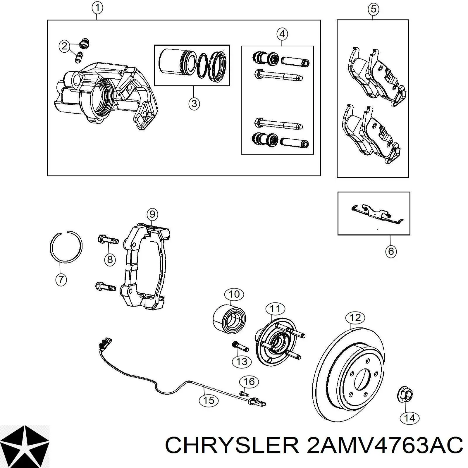 Купить 2AMV4763AC Chrysler 
