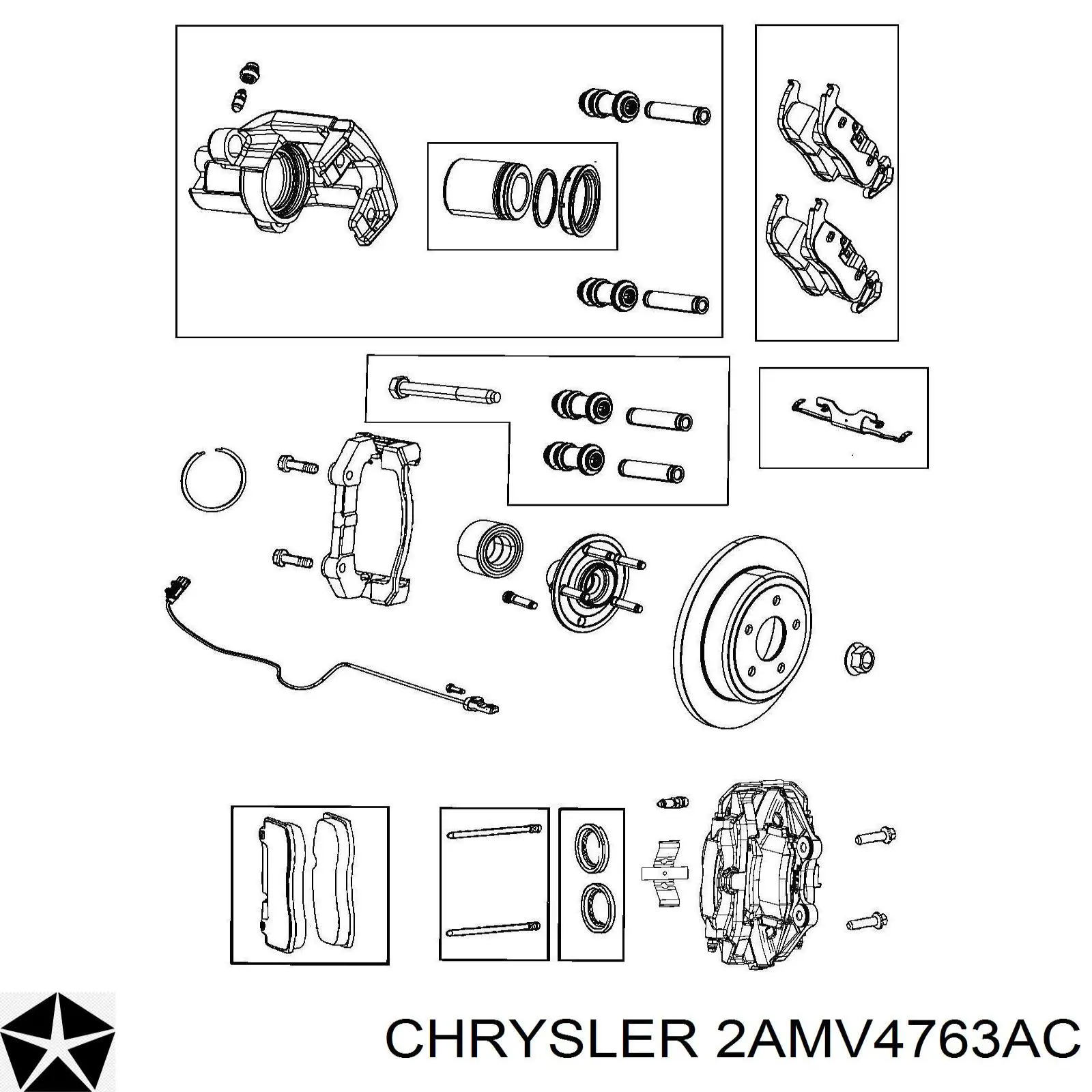  Chrysler 2AMV4763AC цена, от 25.34 USD