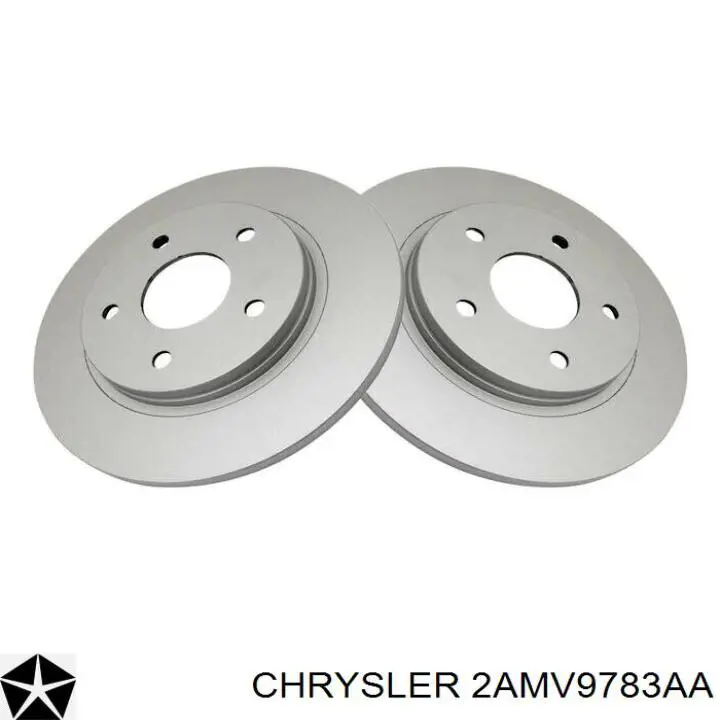 Передний тормозной диск Chrysler 2AMV9783AA