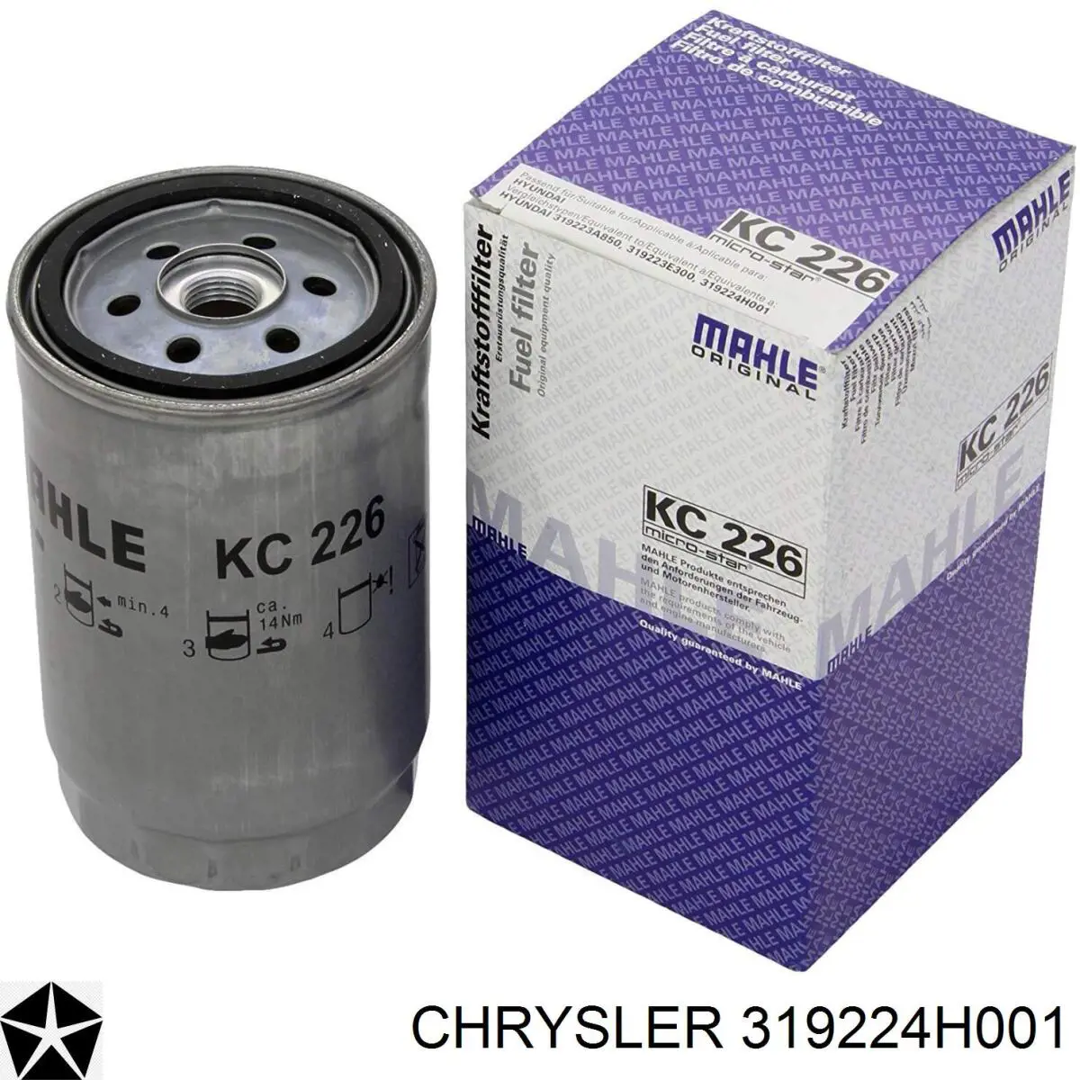 319224H001 Chrysler топливный фильтр