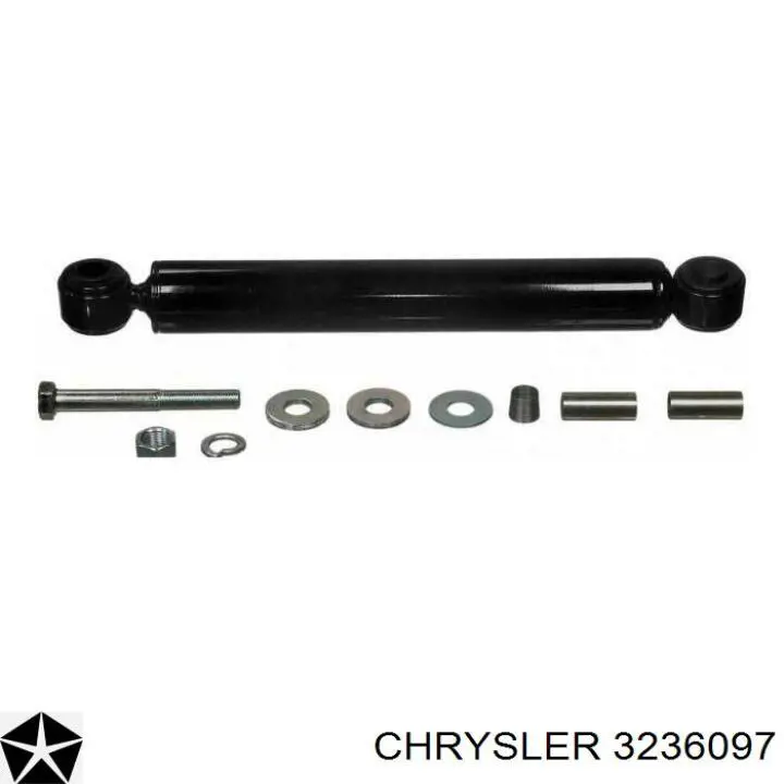 3236097 Chrysler амортизатор рулевого механизма (демпфер)