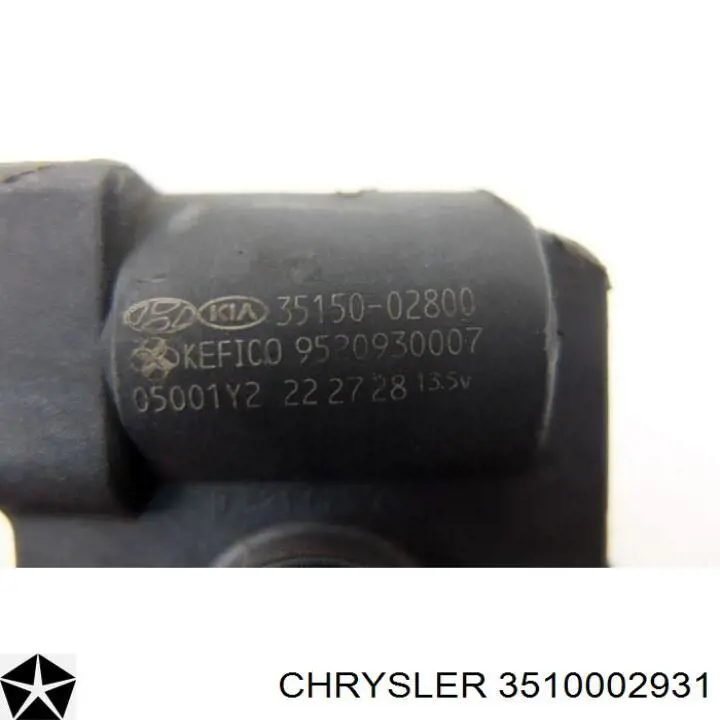 Дроссельная заслонка 3510002931 Chrysler