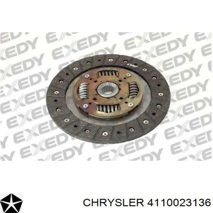 Диск сцепления 4110023136 Chrysler