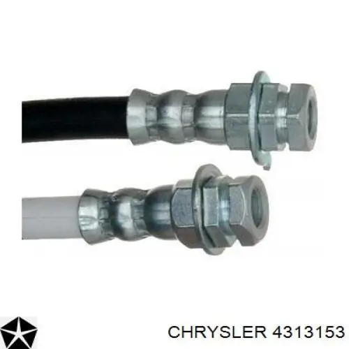 Шланг тормозной задний на Chrysler Laser 