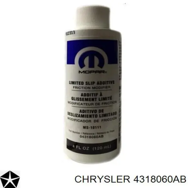 Присадки масляной системы 4318060AB Chrysler