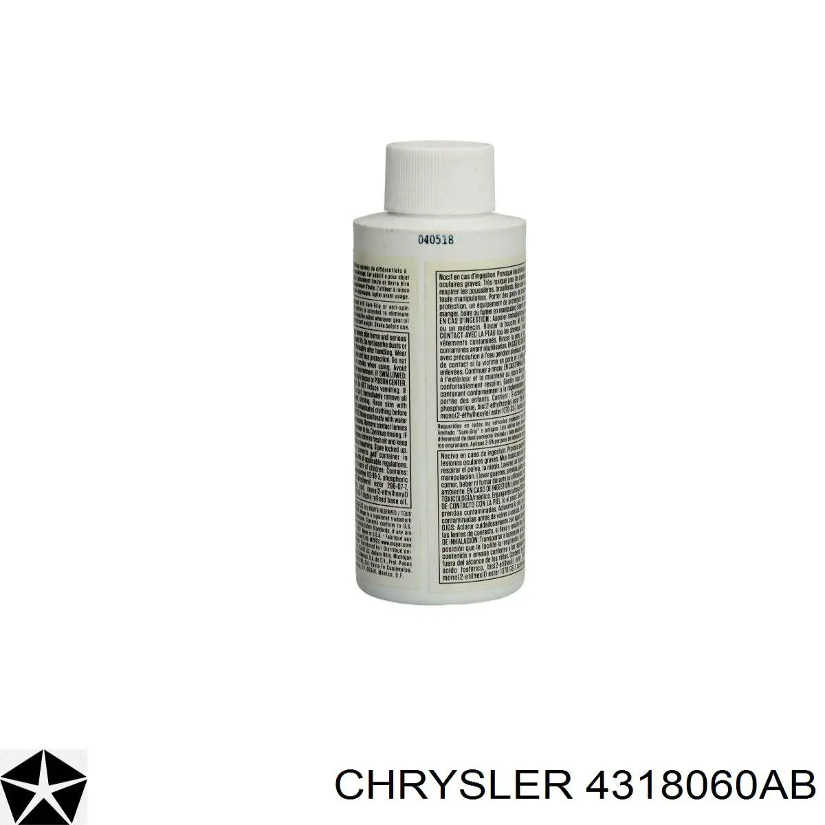 Присадки масляной системы 4318060 Chrysler