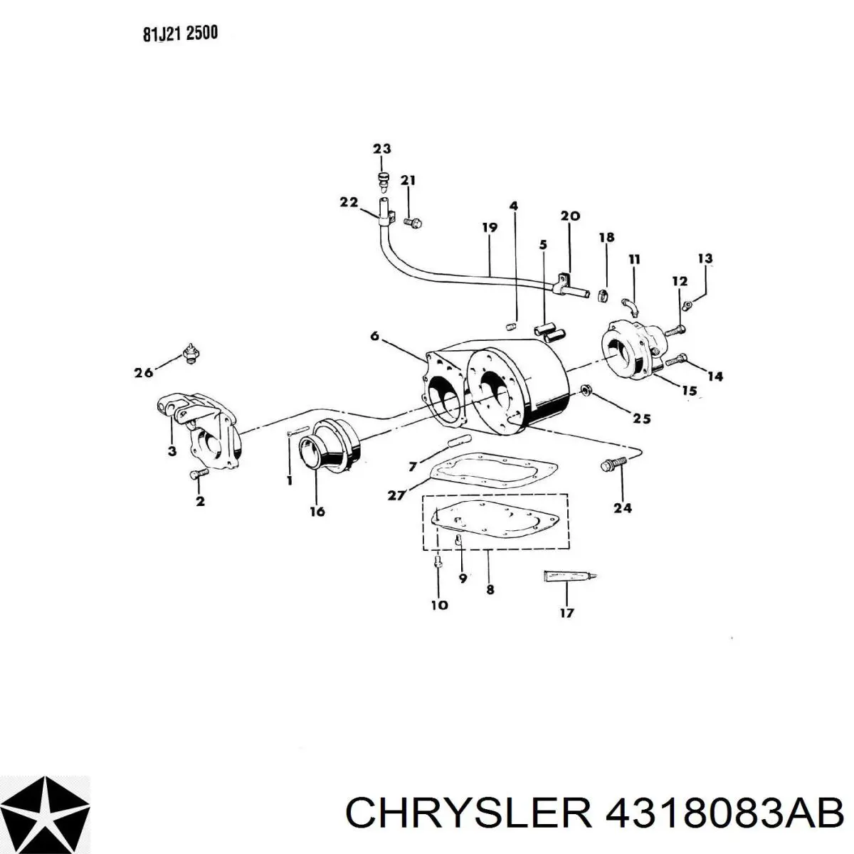  K04318083 Fiat/Alfa/Lancia