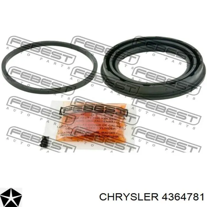 Купить 4364781 Chrysler Ремкомплект переднего суппорта