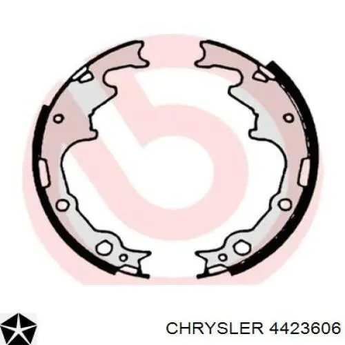 Тормоза рабочие задние ножные и тормозные барабаны Chrysler 4423606 цена, от 42.37 USD