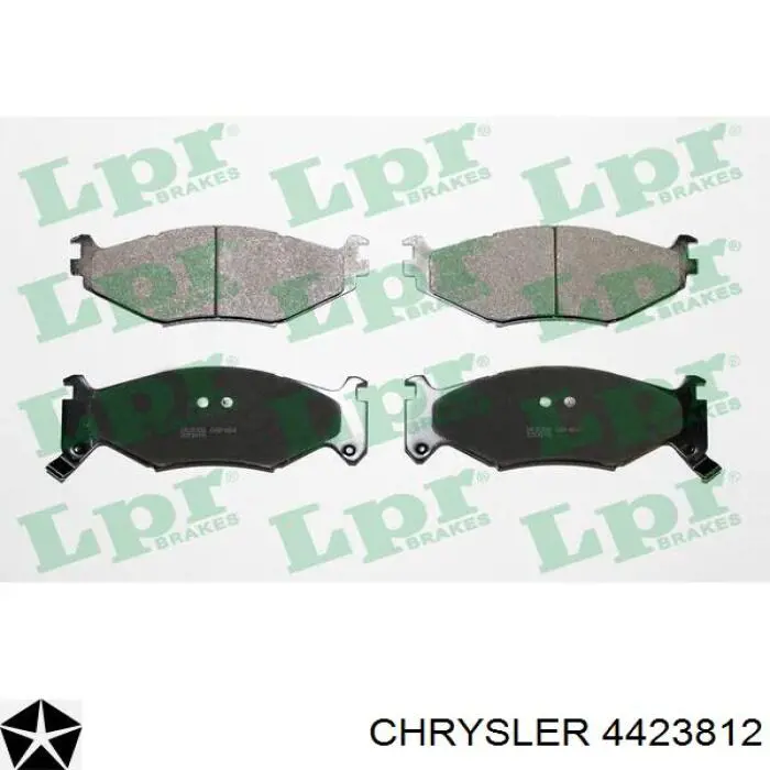 Колодки Chrysler 4423812 цена, от 37.02 USD