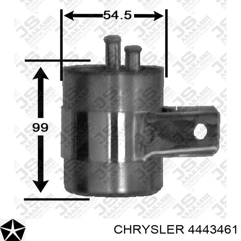Купить 4443461 Chrysler Фильтр-отстойник топлива грубой очистки