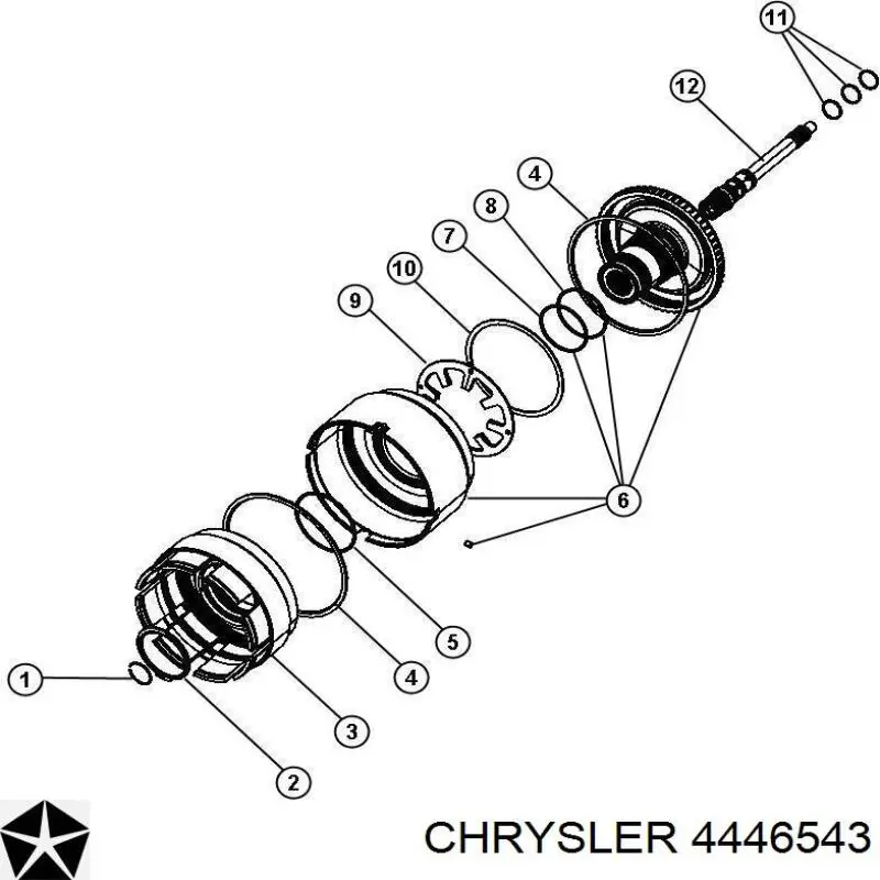 4446543 Mitsubishi 