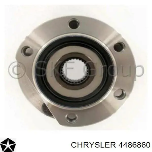 Подшипники задней ступицы Chrysler 4486860 цена, от 34.84 USD