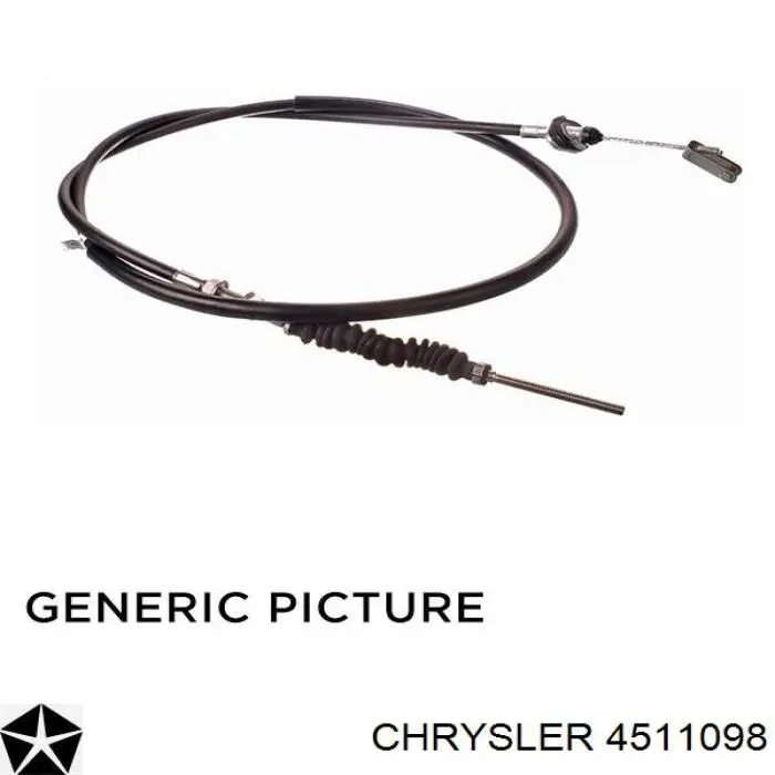 Трос сцепления Chrysler K04511098 цена, от 15.18 USD