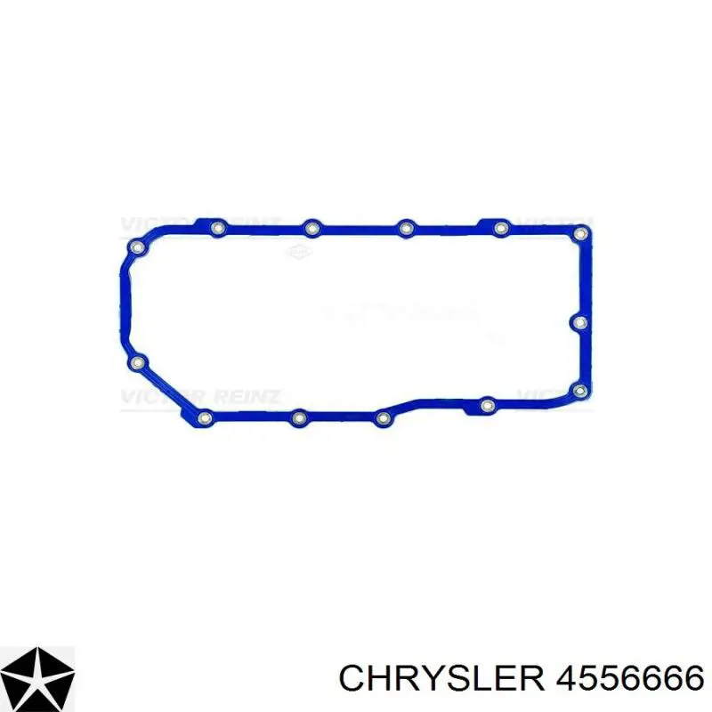 04556666 Chrysler прокладка поддона картера двигателя