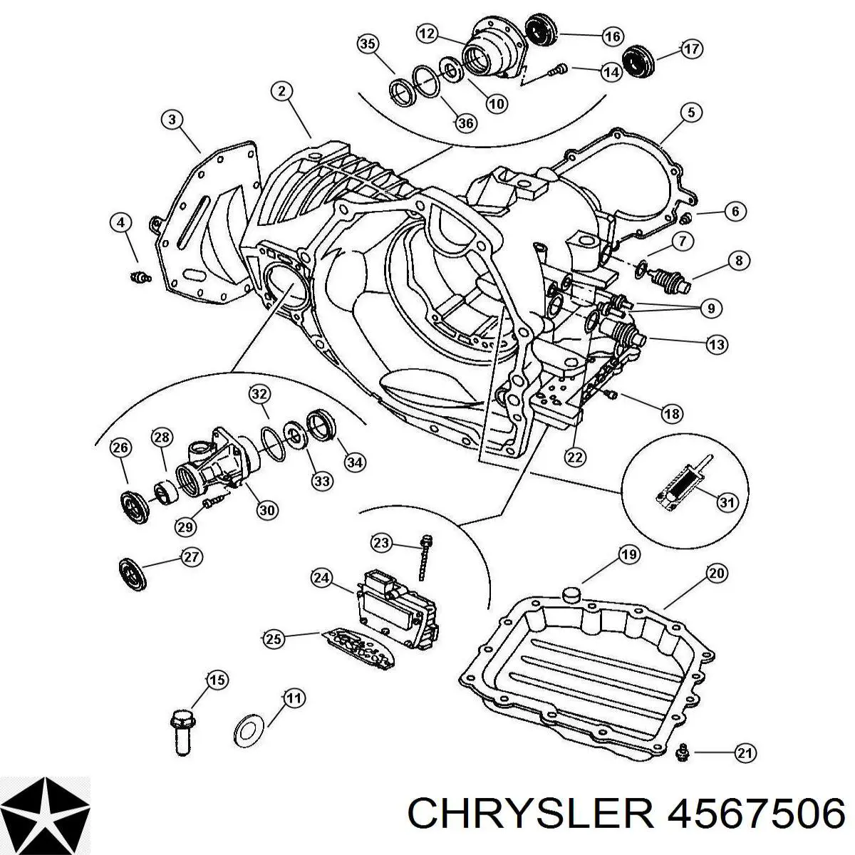 Купить 4567506 Chrysler 