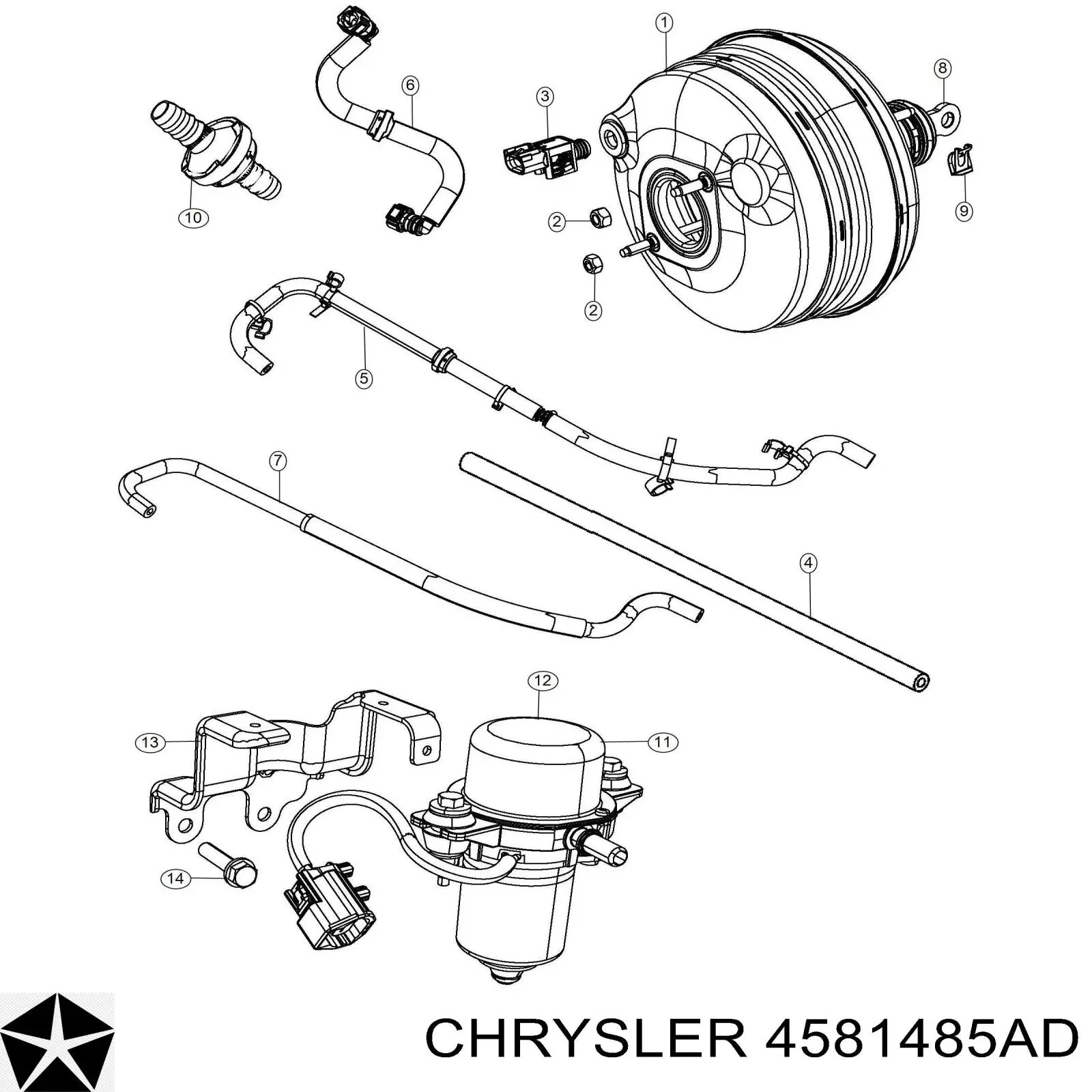  Chrysler 4581485AD цена, от 27.87 USD