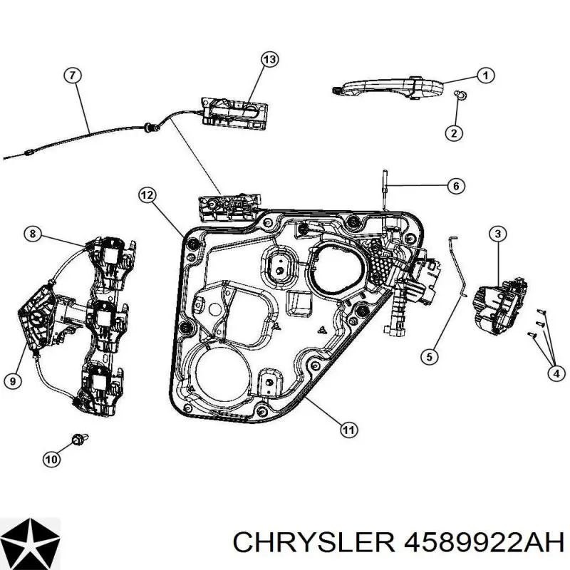  K04589922AB Fiat/Alfa/Lancia