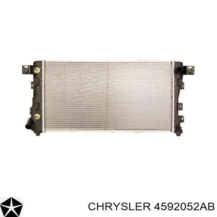 4592052AB Chrysler Радиатор основной