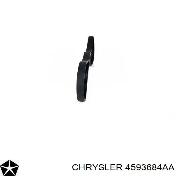 4593684AA Chrysler Поликлиновый ремень