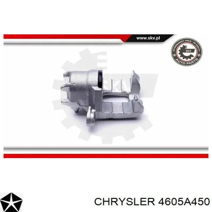 Суппорт задний правый 4605A450 Chrysler