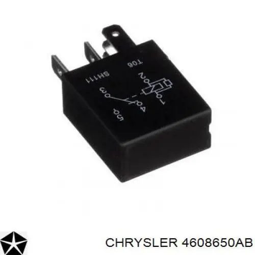 Купить 4608650AB Chrysler Реле кондиционера