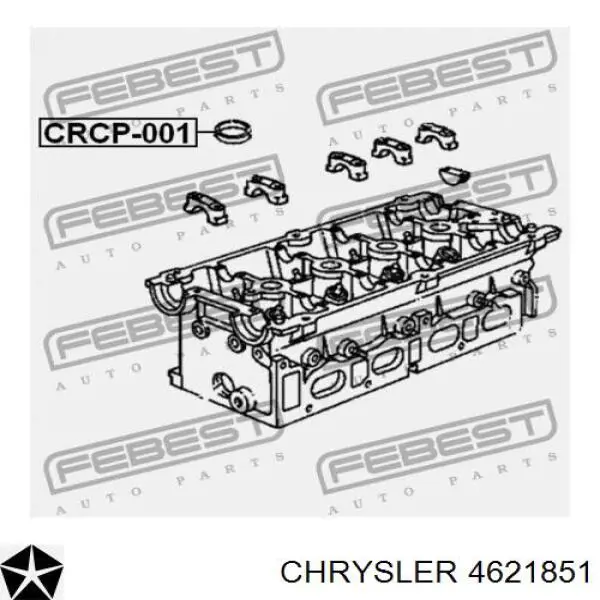 4621851 Chrysler кольцо уплотнительное свечного колодца