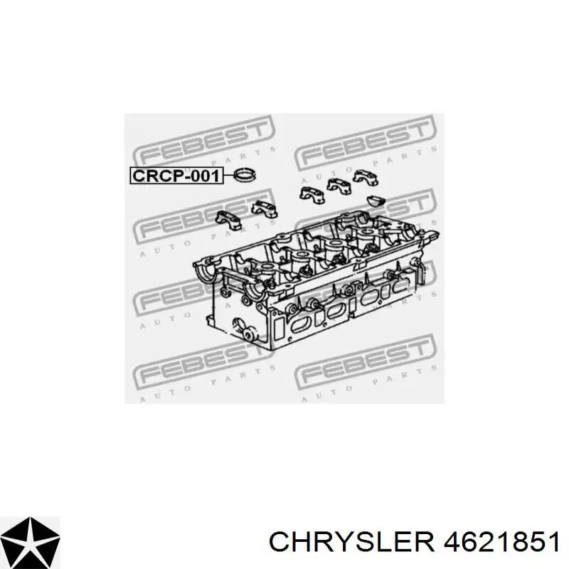 Купить 4621851 Chrysler Прокладка свечного колодца