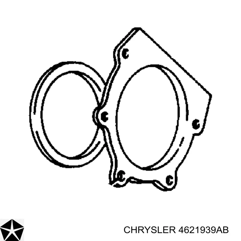 Сальник коленвала задний Chrysler 4621939AB цена, от 10.02 USD