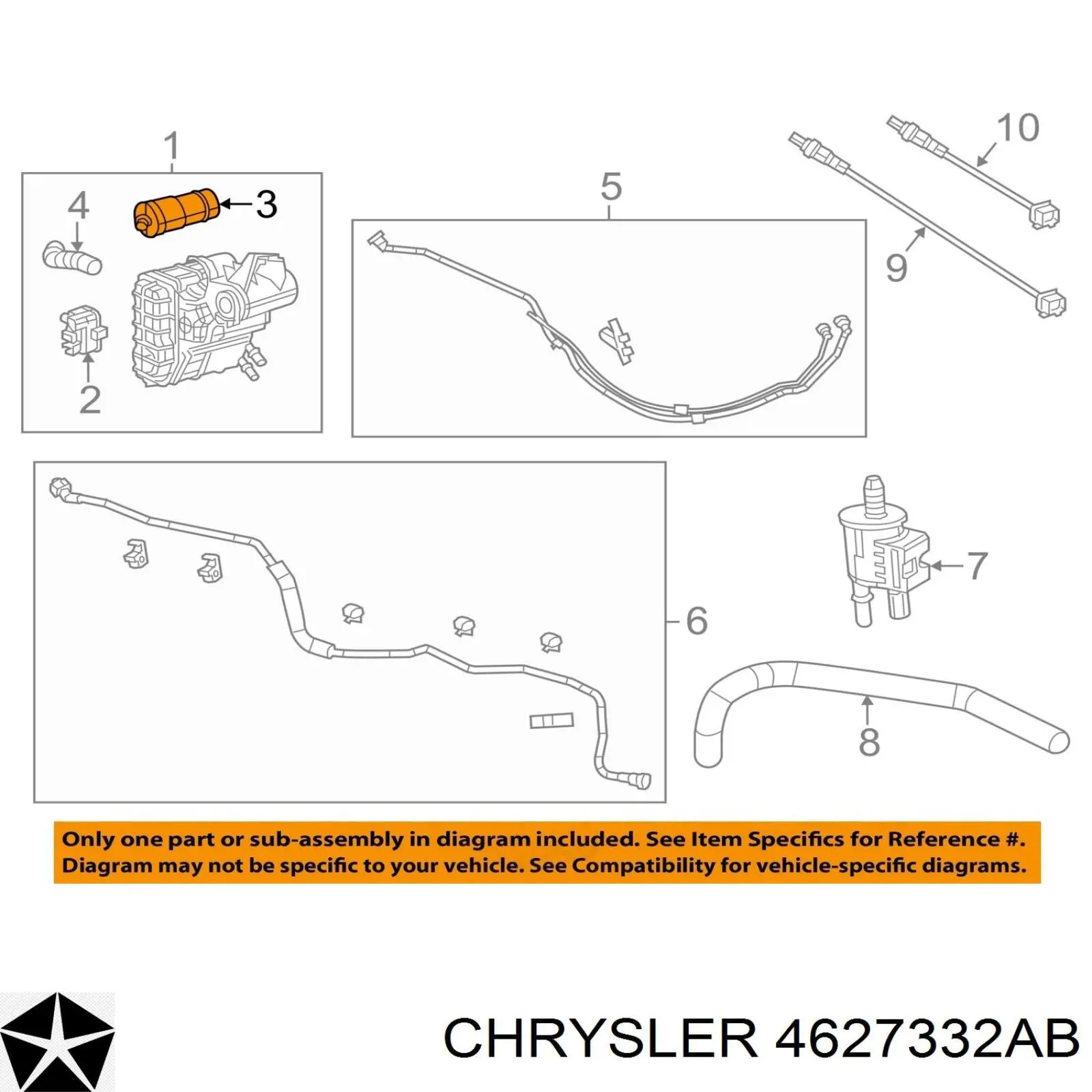  4627332AA Chrysler