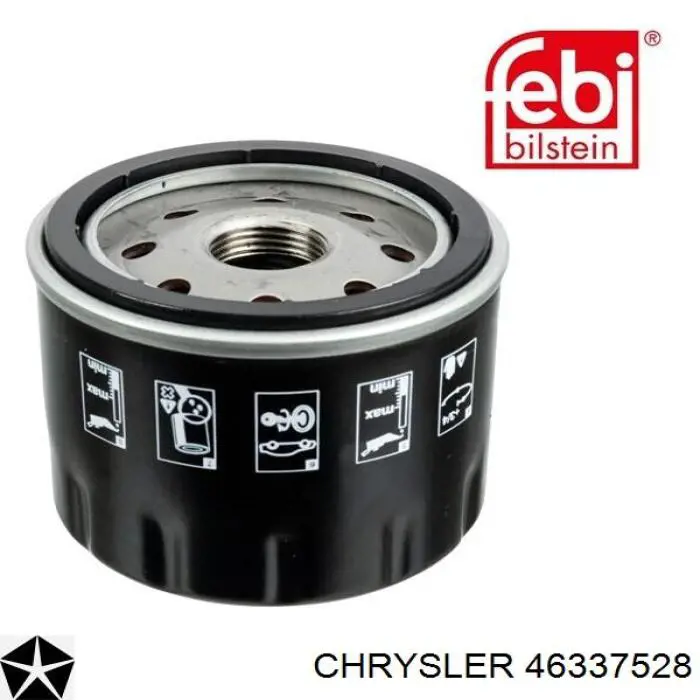 Фильтр очистки масла центробежный Chrysler 46337528 цена, от 4.42 USD