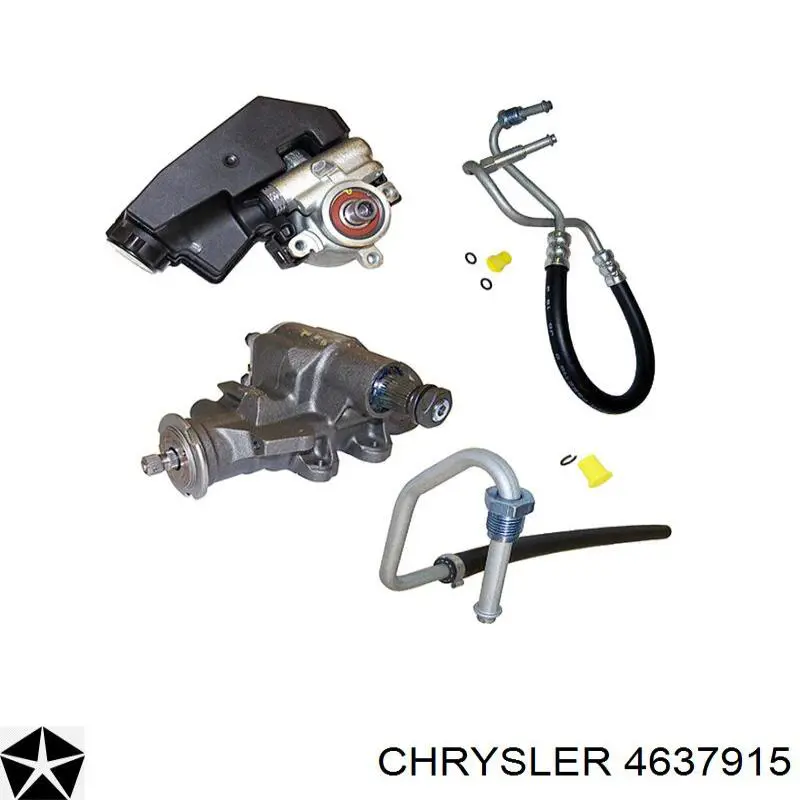 Патрубок высокого давления гидроусилителя Chrysler 4637915 цена, от 133.64 USD