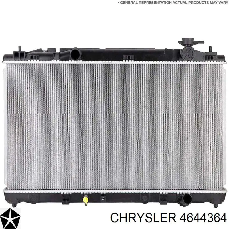 Радиатор охлаждения двигателя Chrysler 4644364 цена, от 83.28 USD