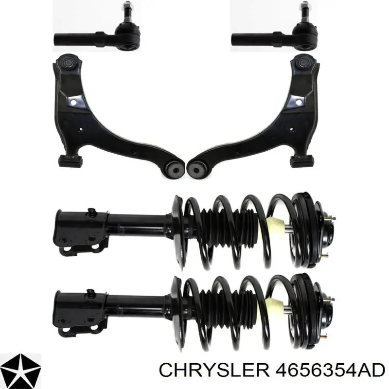 Купить 4656354AD Chrysler Амортизатор задний правый