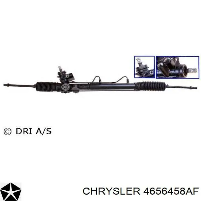 Реечный рулевой механизм Chrysler 04656679AD цена, от 211.55 USD