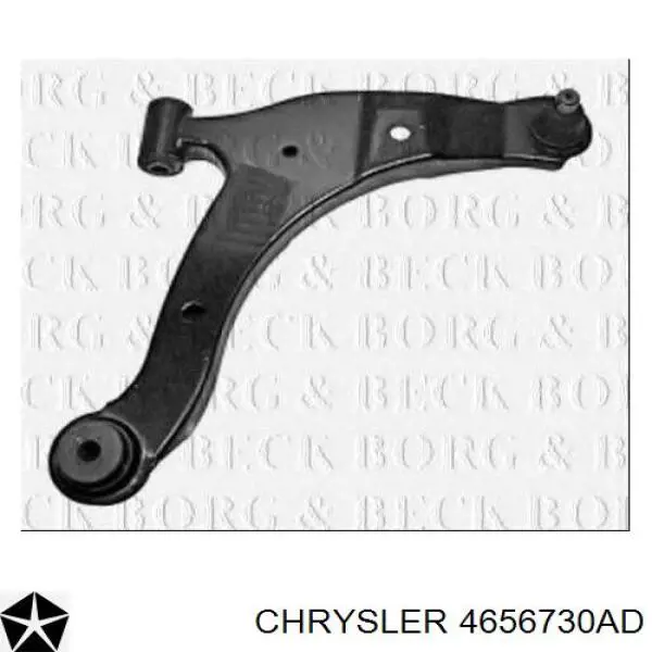 Правый рычаг передней нижней подвески Chrysler 4656730AD цена, от 53.45 USD
