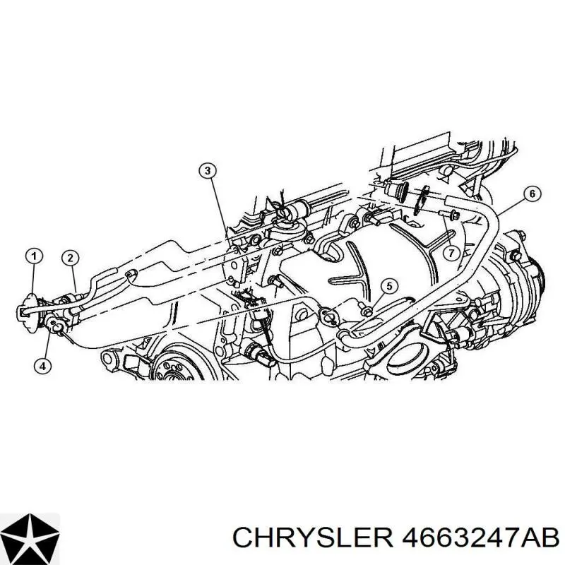 Прокладка EGR-клапана рециркуляции Chrysler 04891068AB цена, от 3.32 USD
