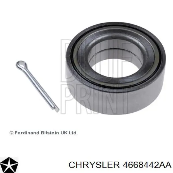 Комплект подшипника ступицы колеса Chrysler 4668442AA цена, от 17.73 USD