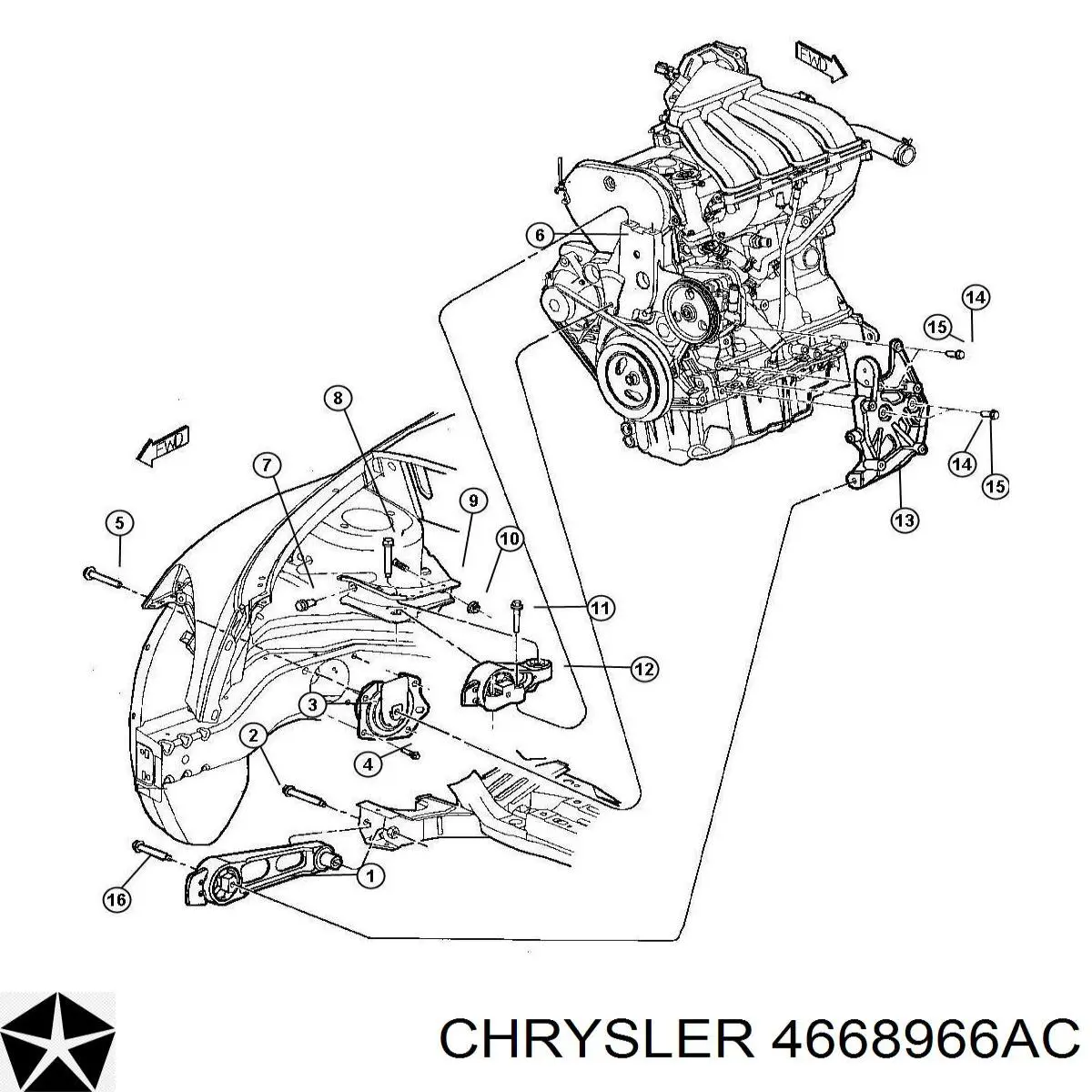 4668966AC Chrysler 