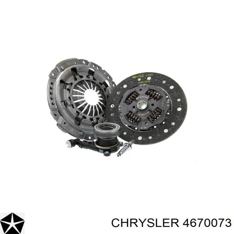 Купить 04670073 Chrysler Диск сцепления