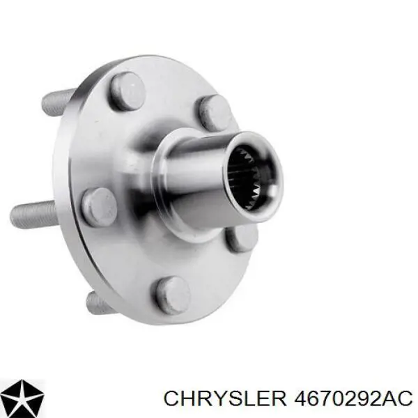 Купить 4670292AC Chrysler Ступица переднего колеса