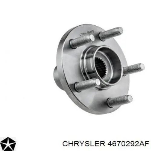 Купить 4670292AF Chrysler Ступица переднего колеса