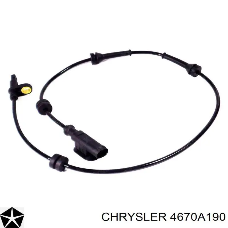 4670A190 Chrysler sensor abs dianteiro direito