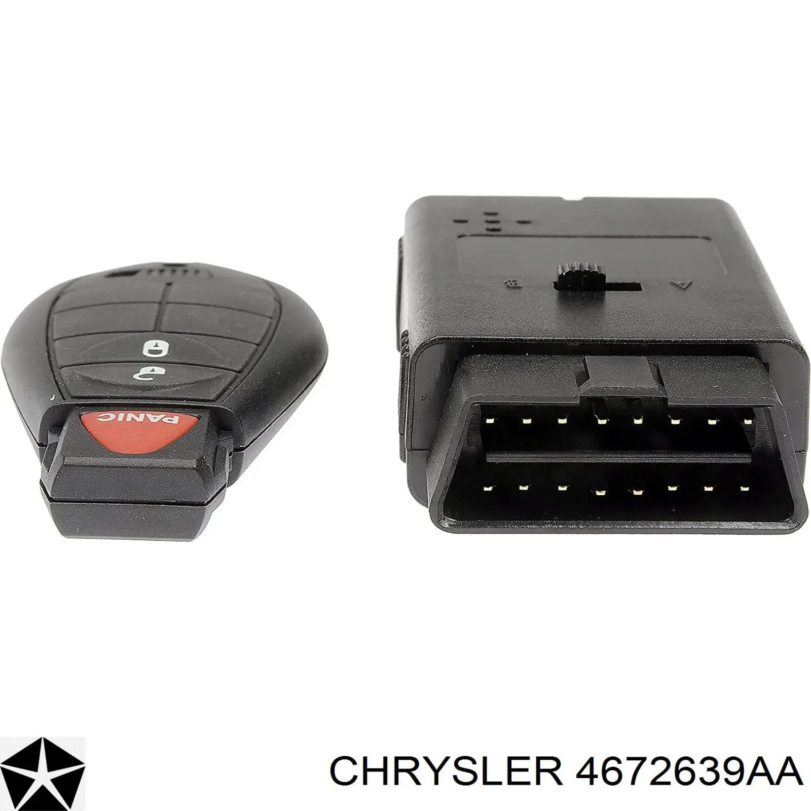 Камера заднего вида Chrysler 56054157AF
