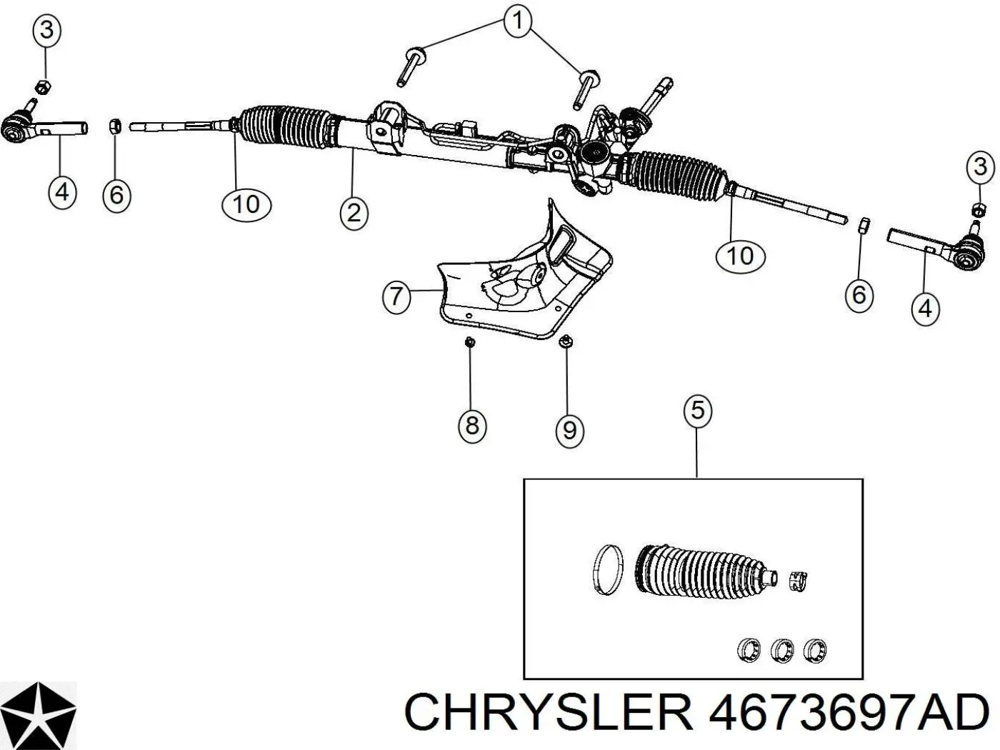Купить 4673697AD Chrysler 