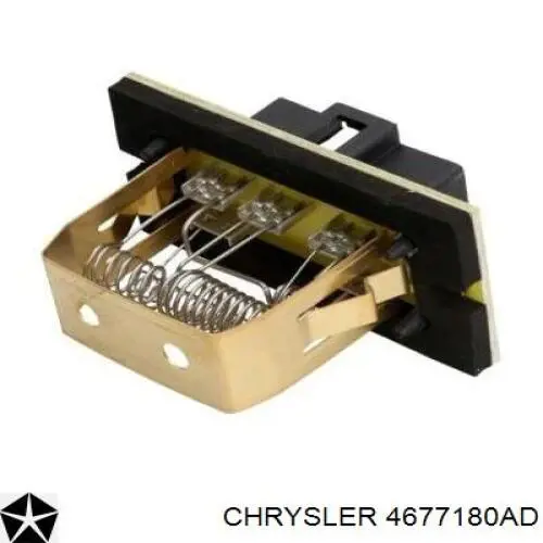04677180AD Chrysler резистор (сопротивление вентилятора печки (отопителя салона))