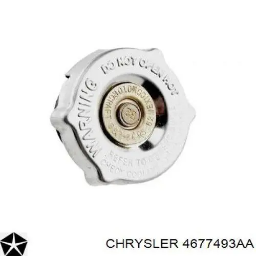 4677493AA Chrysler крышка (пробка радиатора)