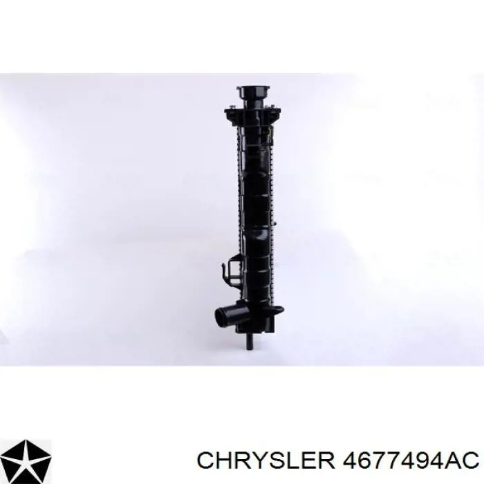 Купить 4677494AC Chrysler Радиатор водяной
